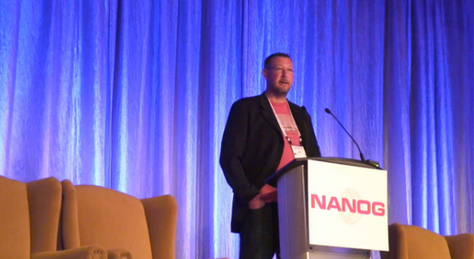 Aaron Hughes, 6connect CEO, Speaks at NANOG 65 in Montreal